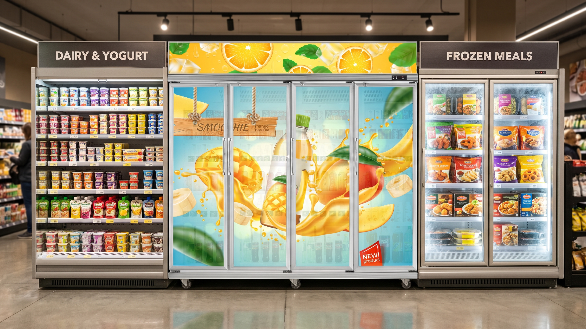 Branding Lemari  Pendingin