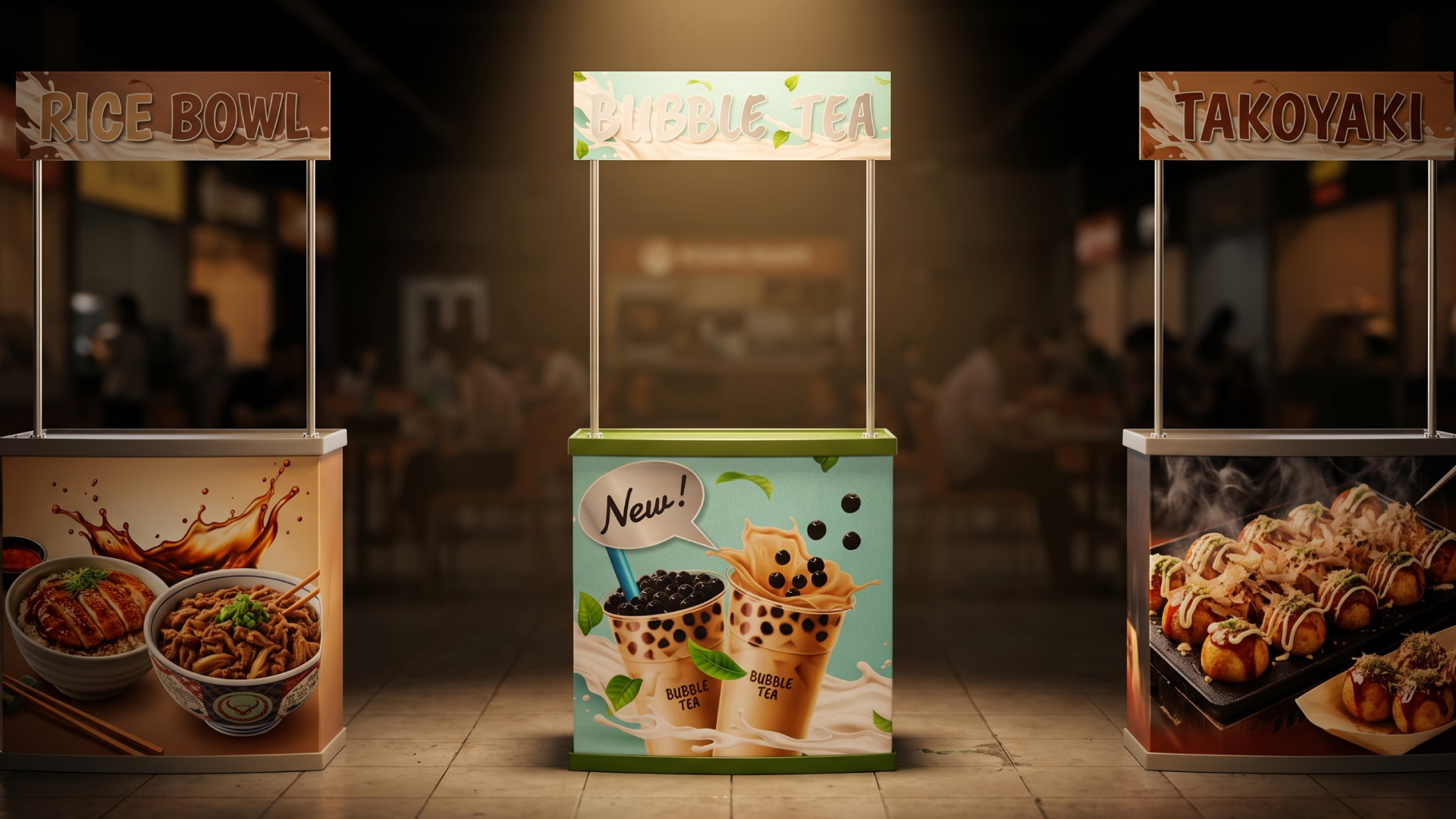 Dekorasi Booth