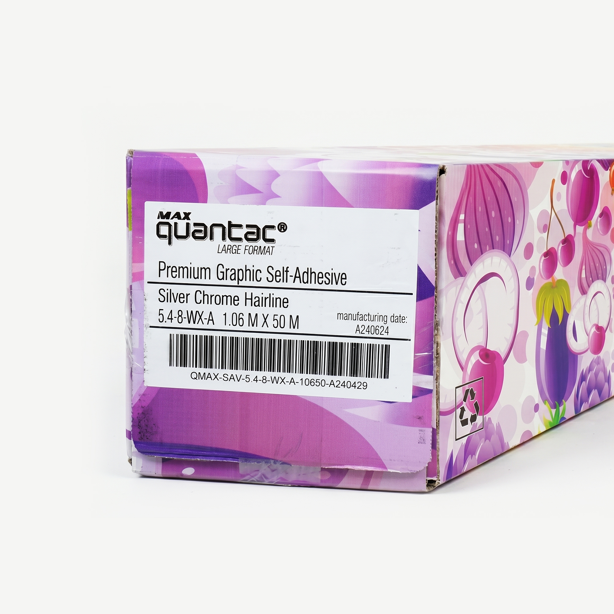 QUANTAC® MAX Silver Chrome Hairline