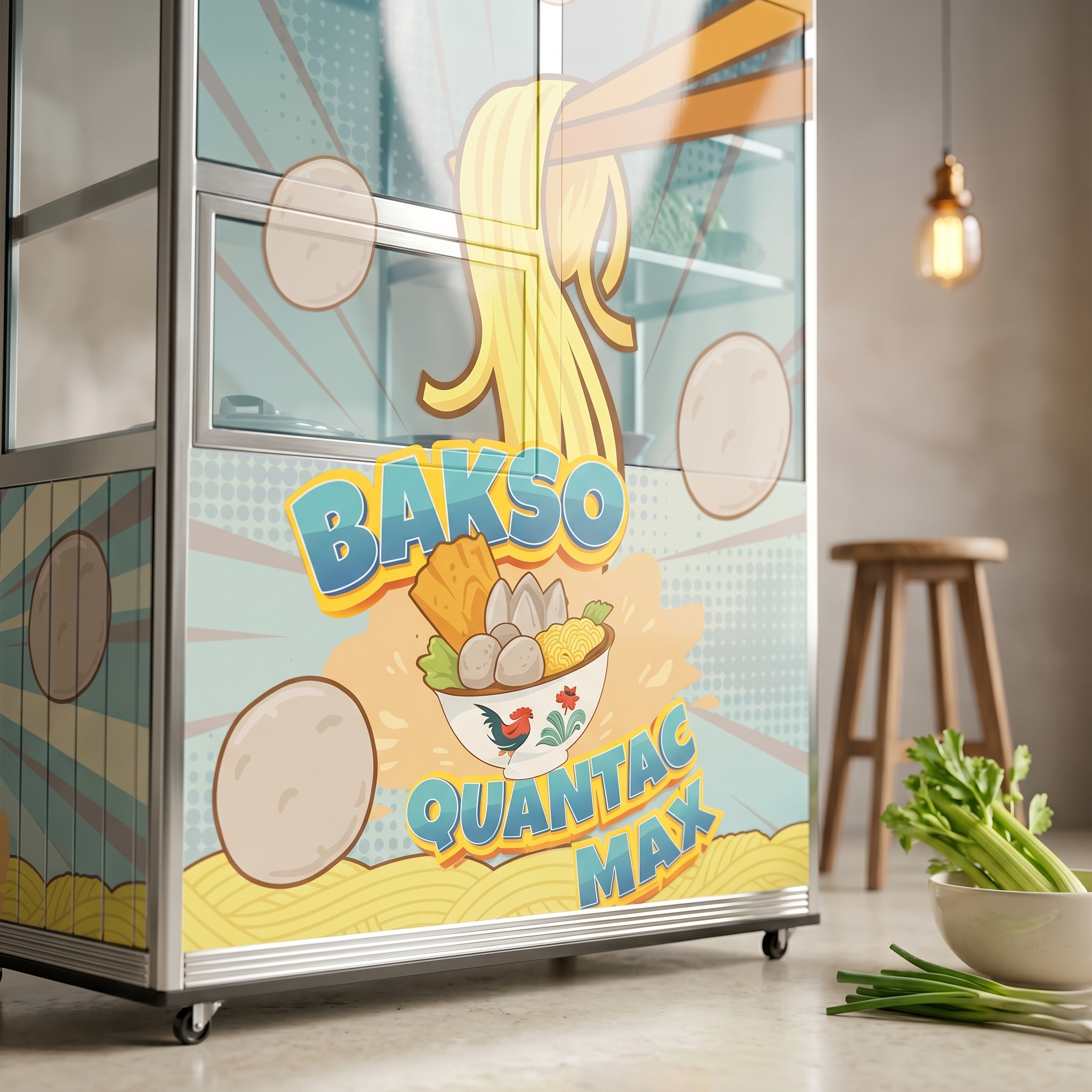 Branding Gerobak Makanan