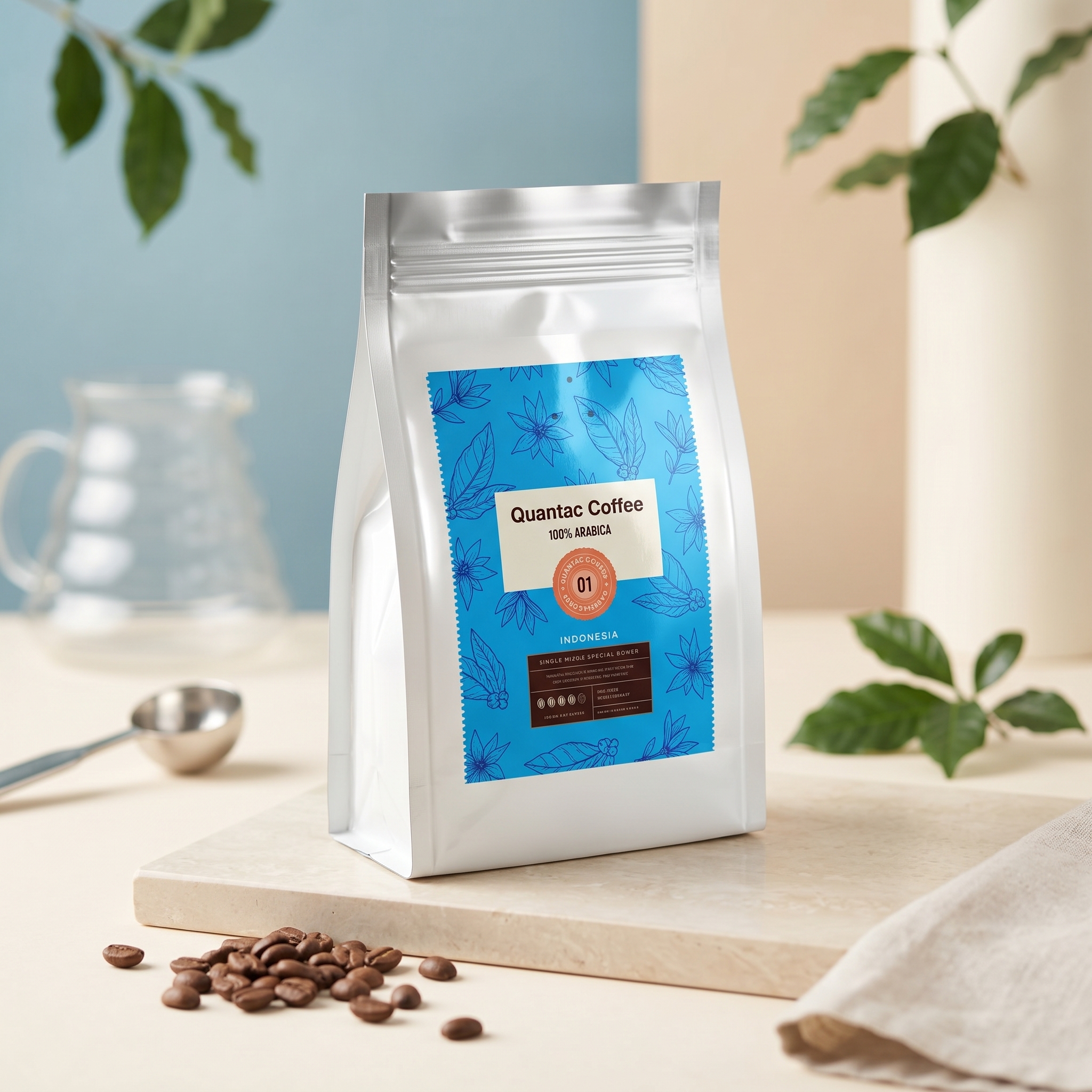 Coffee Pouch Label