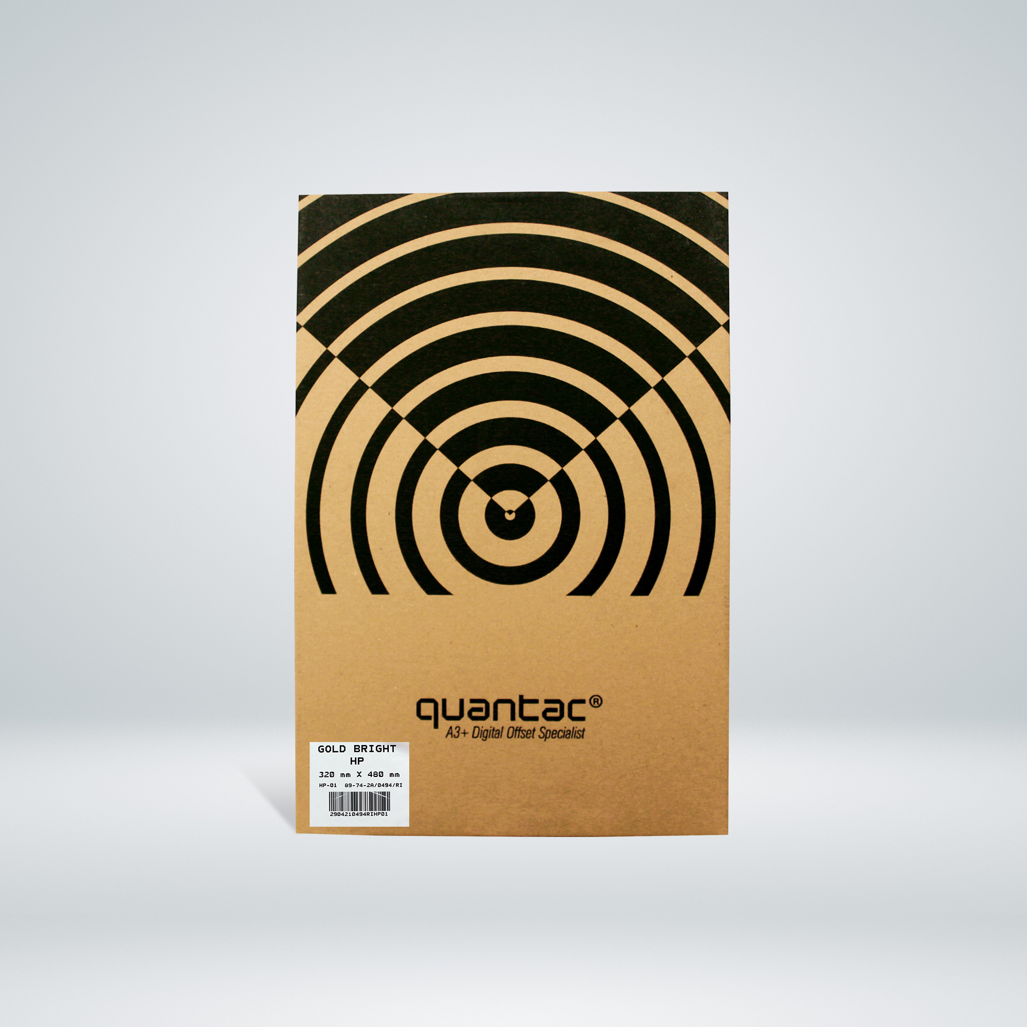 A3+ Sticker QUANTAC® Gold Bright HP for Indigo