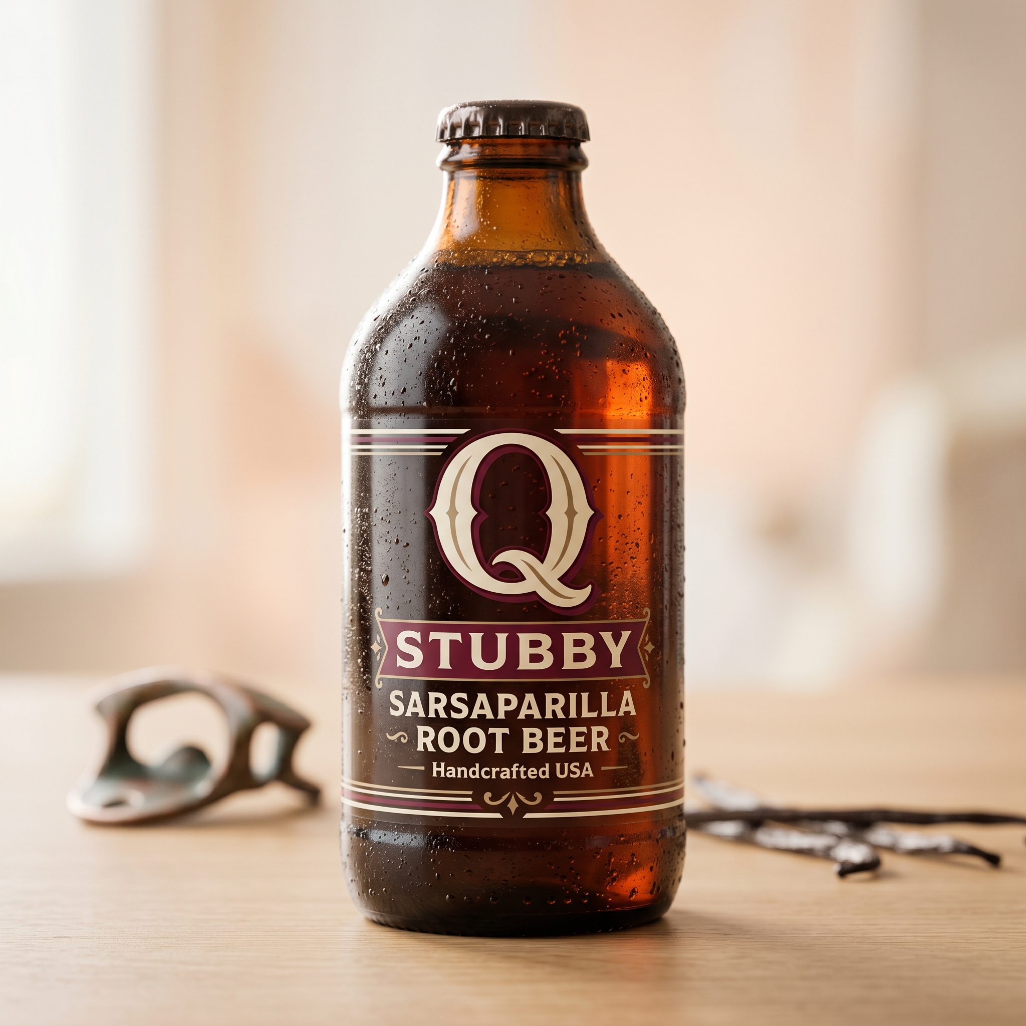 Beverage Bottle Label