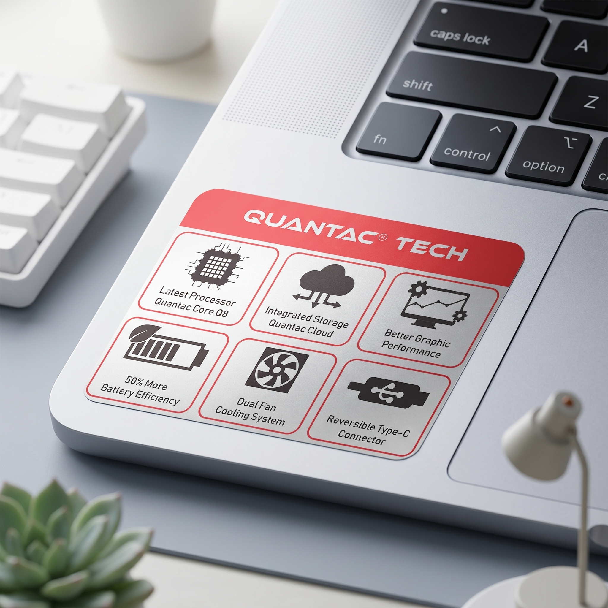 Laptop Specification Label