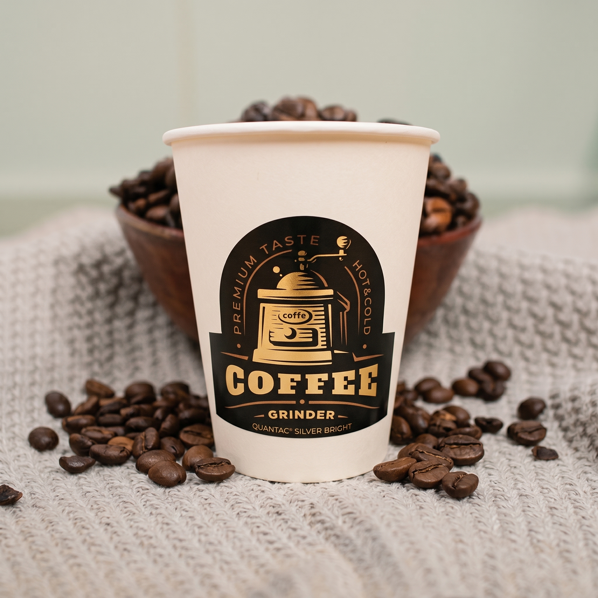 Coffee Cup Label