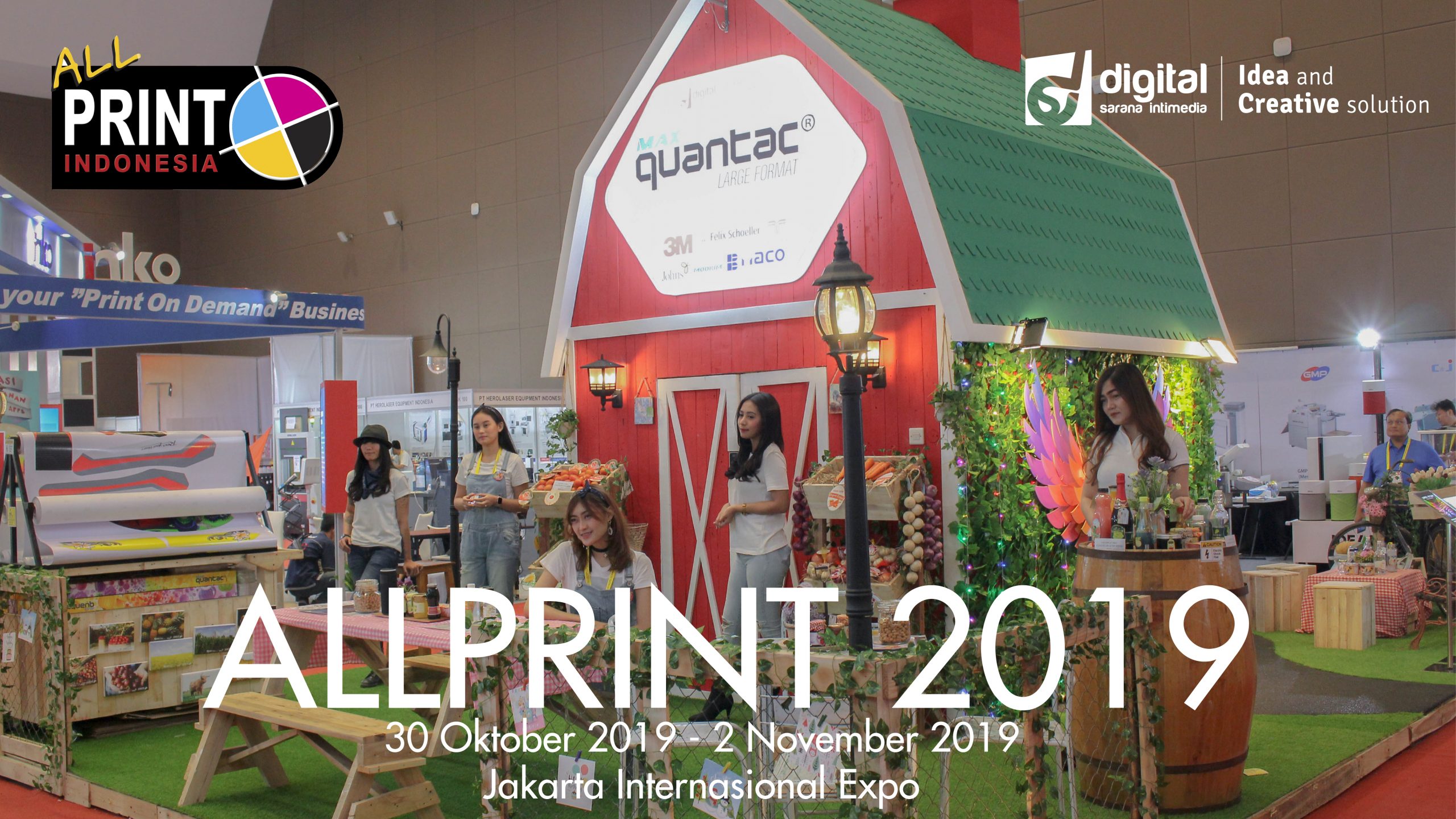 Kehadiran QUANTAC® di Event All Print 2019