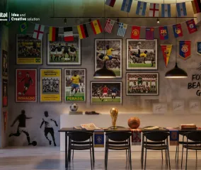 Mengubah Ruang Coffee Shop Menjadi Arena Nobar yang Estetik