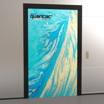Stiker large format QUANTAC MAX